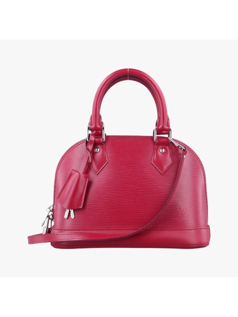 Louis Vuitton Alma BB Coquelicot Epi Handbag